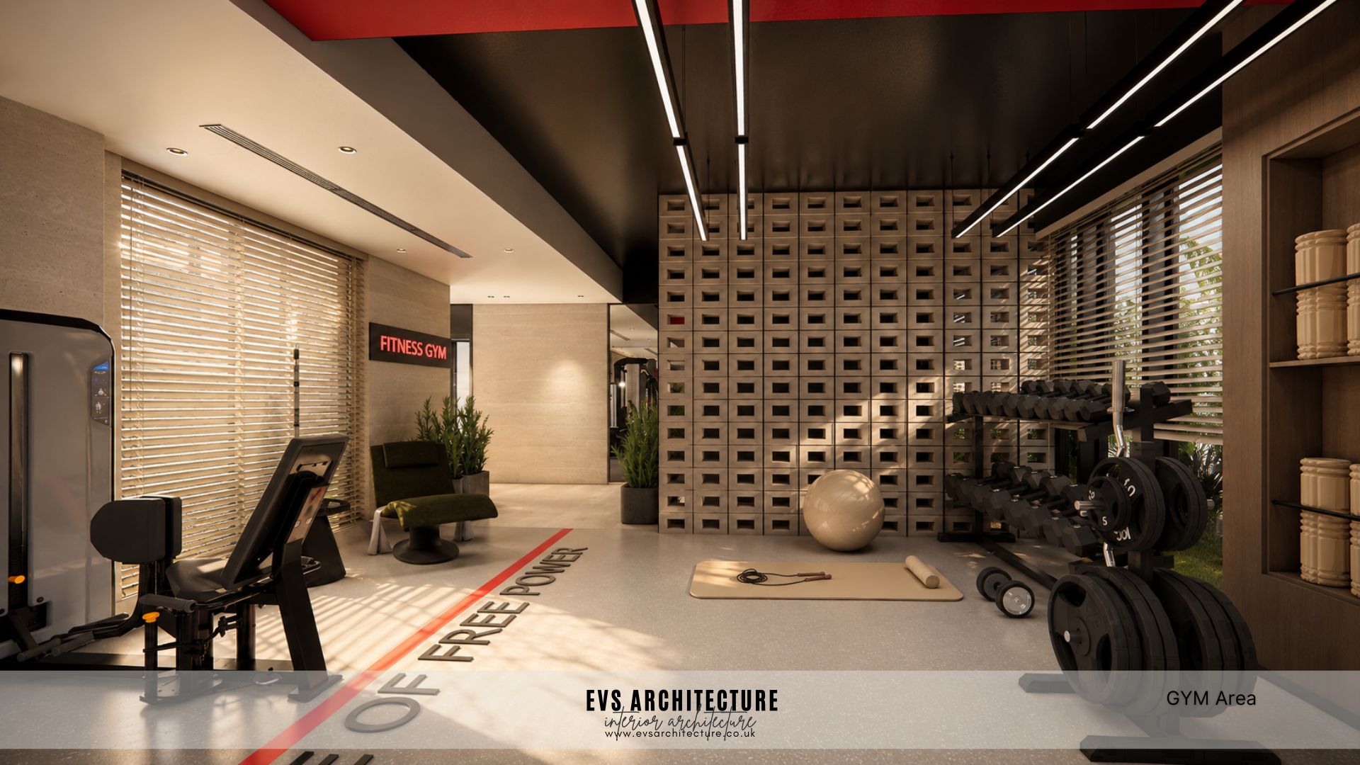 GYM INTERIOR DESIGN